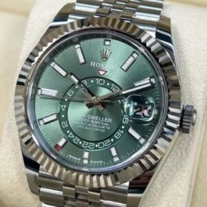 ＲＯＬＥＸ　スカイドゥエラー　ＷＧ／ＳＳミントグリーン　型番：３２６９３４
