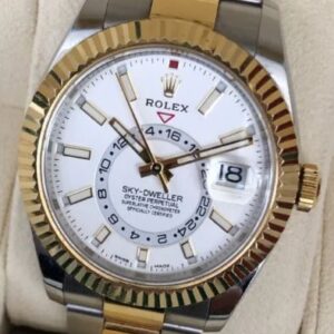 ＲＯＬＥＸ　スカイドゥエラー　ＹＧ／ＳＳホワイト　型番：３２６９３３